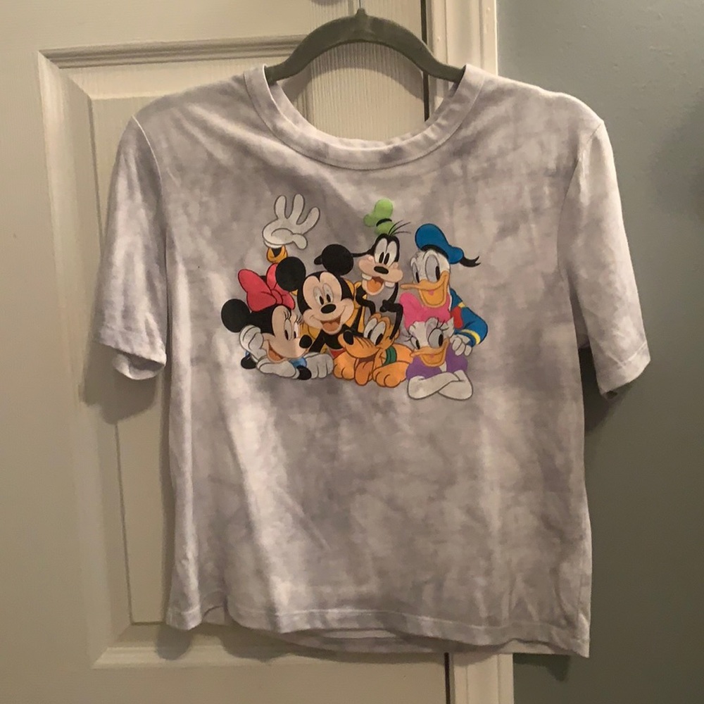 Disney Mickey Mouse Cropped Tee